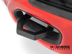 Dodge Ram 1500 4WD Tow Hook Brackets - w/ Bezels